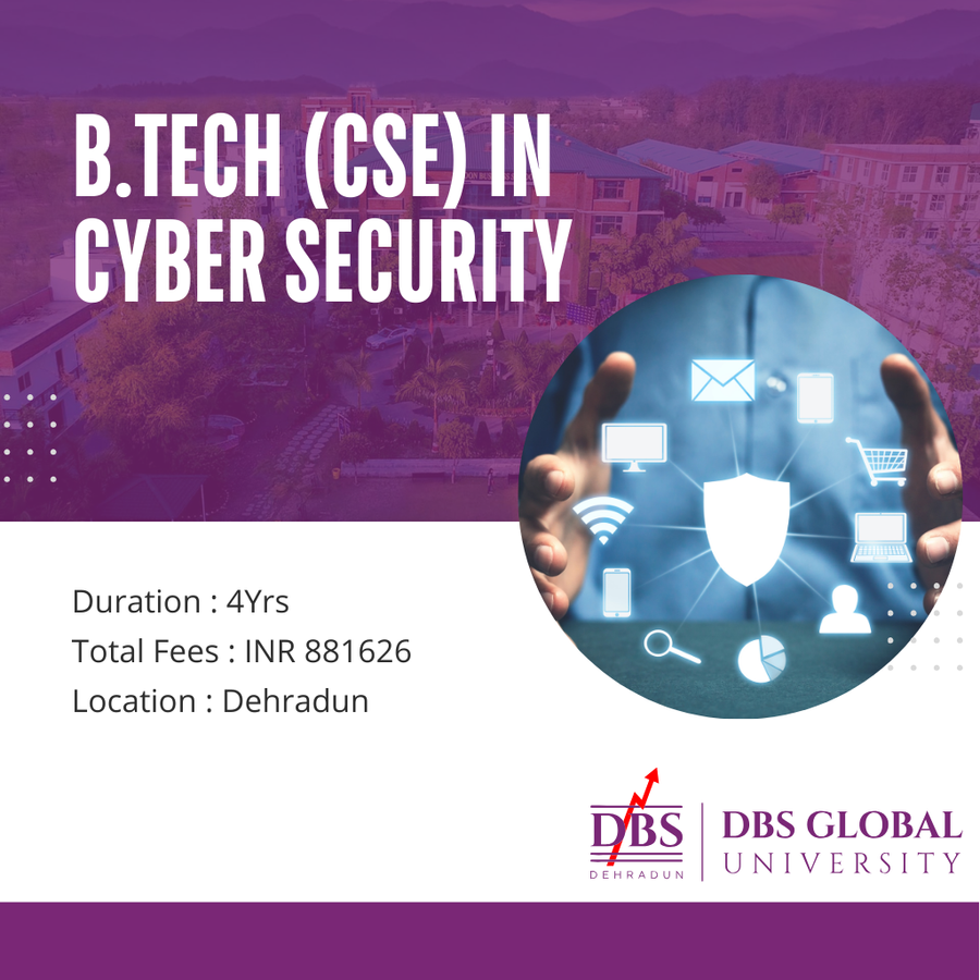B.Tech - (CSE) Cyber Security at DBS Global University, Dehradun